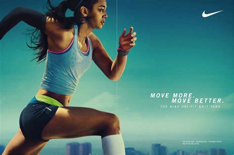 nike sports brand advertising